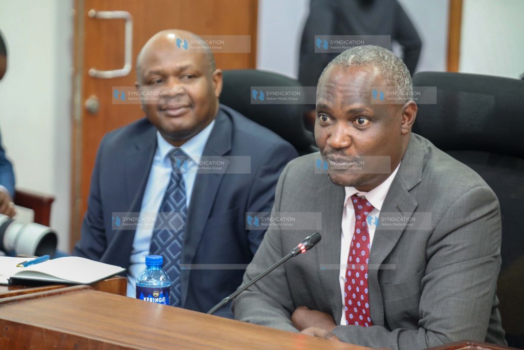 The Cabinet Secretary for the National Treasury and Economic Planning, John Mbadi