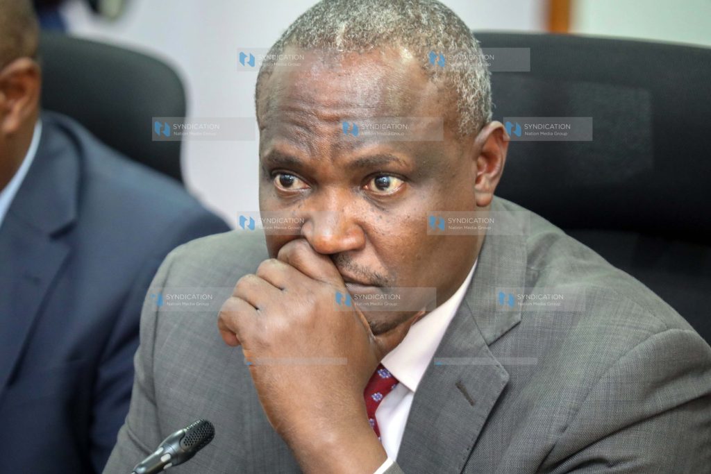Cabinet Secretary for the National Treasury and Economic Planning, John Mbadi