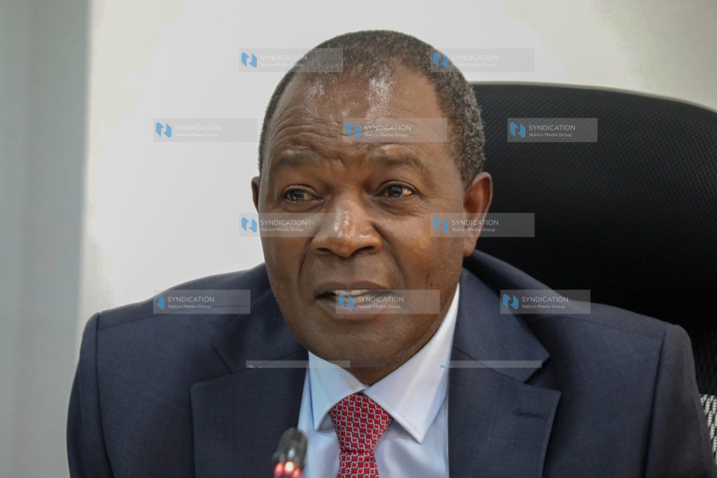 Former Cabinet Secretary, National Treasury & Economic Planning Prof. Njuguna Ndung'u