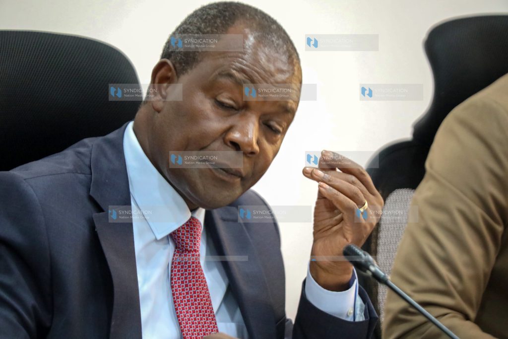 Former Cabinet Secretary, National Treasury & Economic Planning Prof. Njuguna Ndung'u