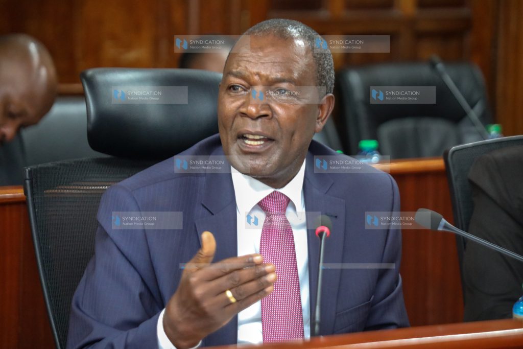 Cabinet Secretary, National Treasury & Economic Planning Prof. Njuguna Ndung'u