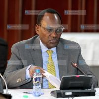Treasury Principal secretary, Chris Kiptoo