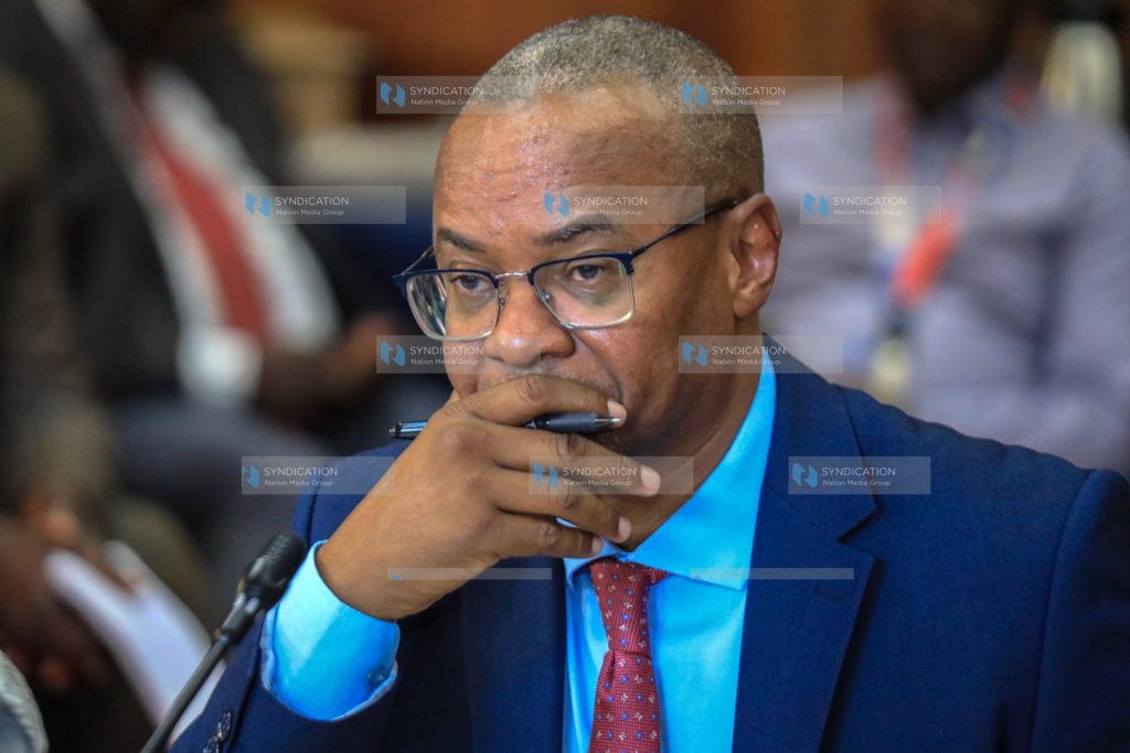 Cabinet Secretary Ministry of Water, Sanitation & Irrigation Zacharia Mwangi Njeru
