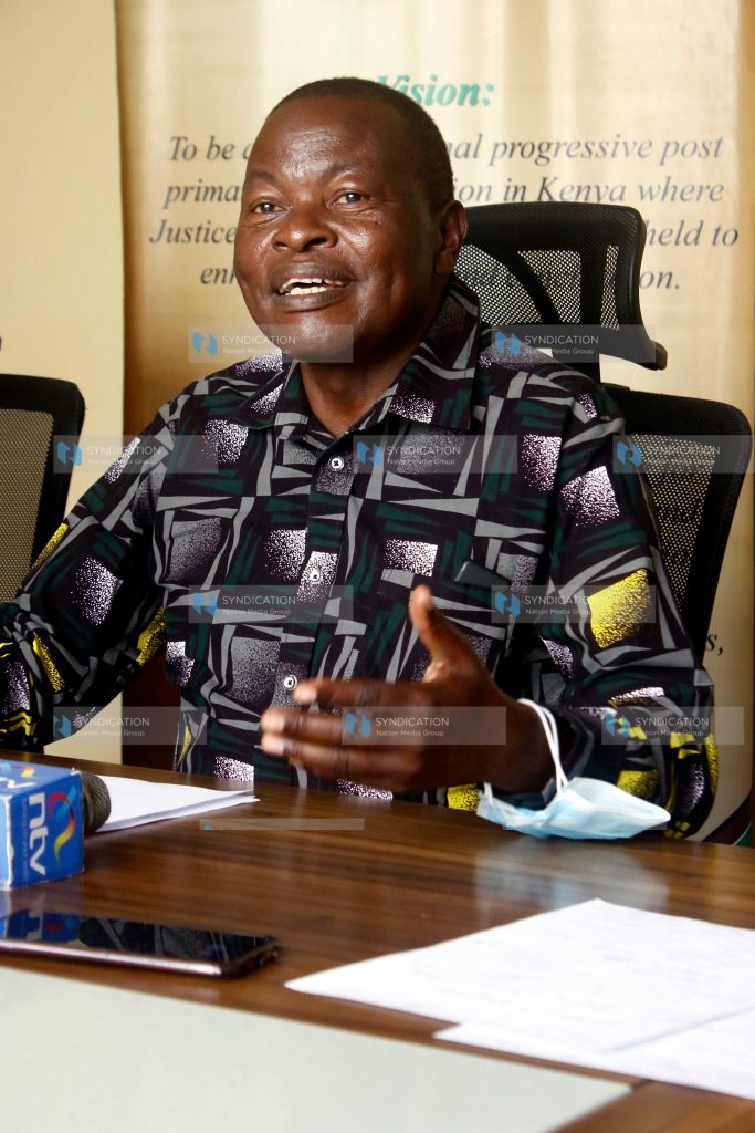 KUPPET Secretary General Akelo Misori