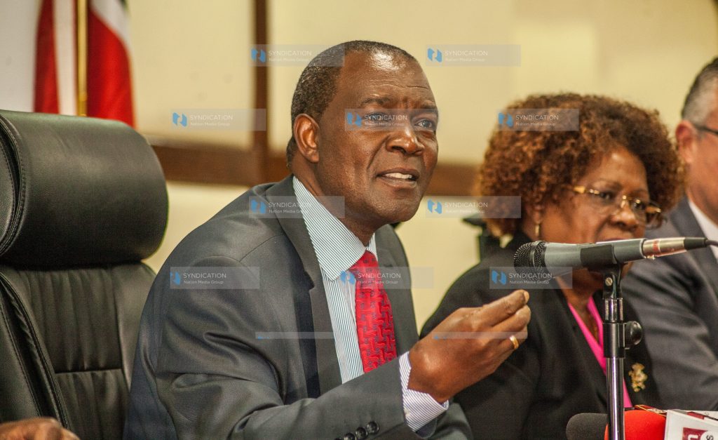 Treasury Cabinet Secretary Njuguna Ndung'u