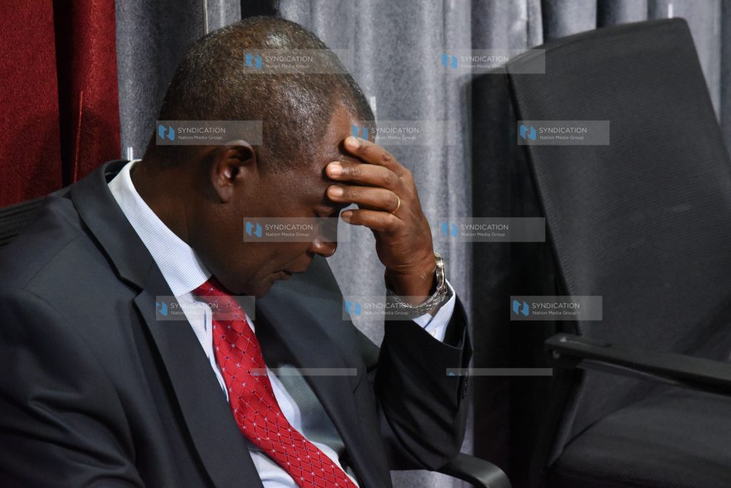 CS Treasury Prof Njuguna Ndung'u