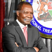 CS Treasury Prof Njuguna Ndung'u