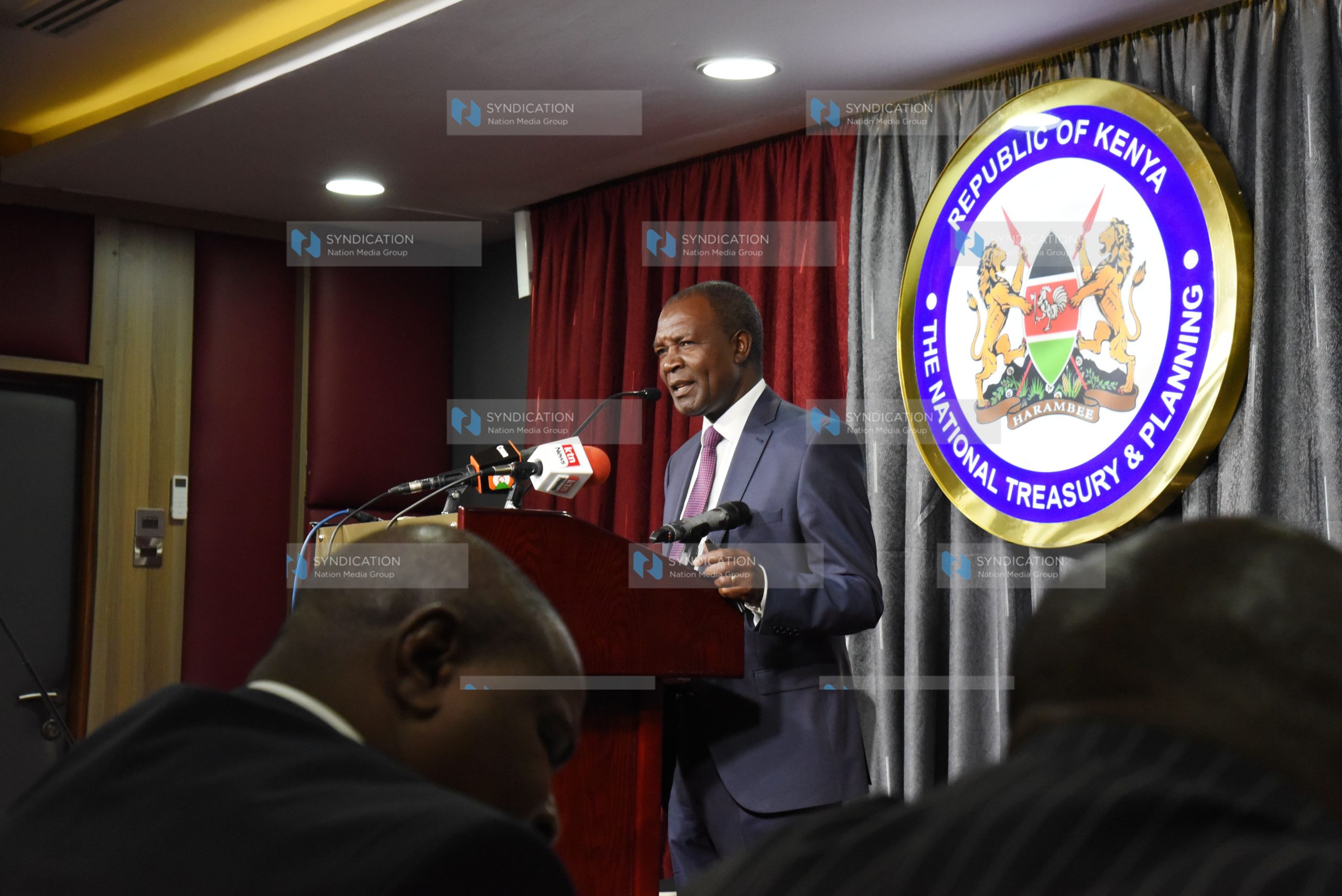 National Treasury and Economic Planning Cabinet Secretary Prof Njuguna Ndung’u
