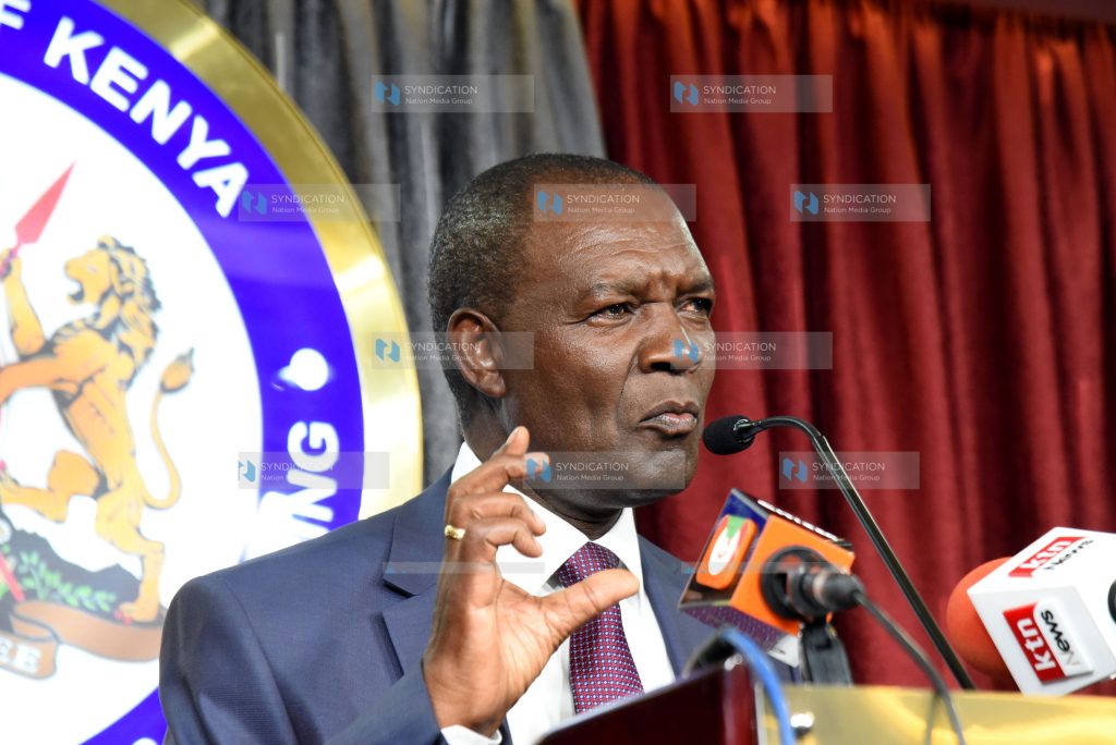 National Treasury and Economic Planning Cabinet Secretary Prof Njuguna Ndung'u