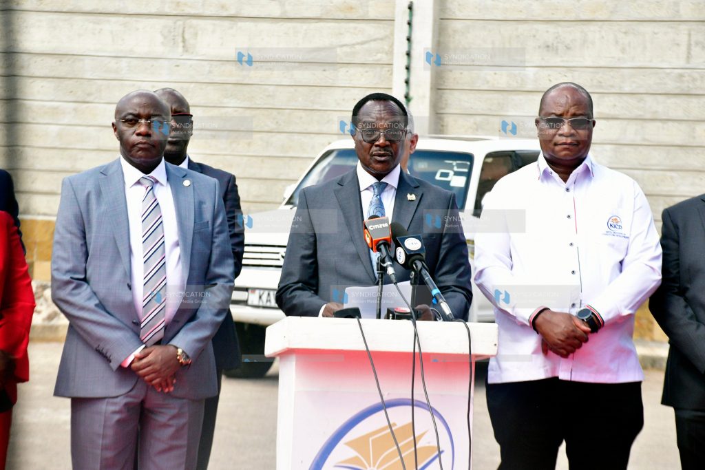 Ministry of Education Cabinet Secretary Julius Migos