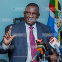 Investments, Trade and Industry Cabinet Secretary Salim Mvurya