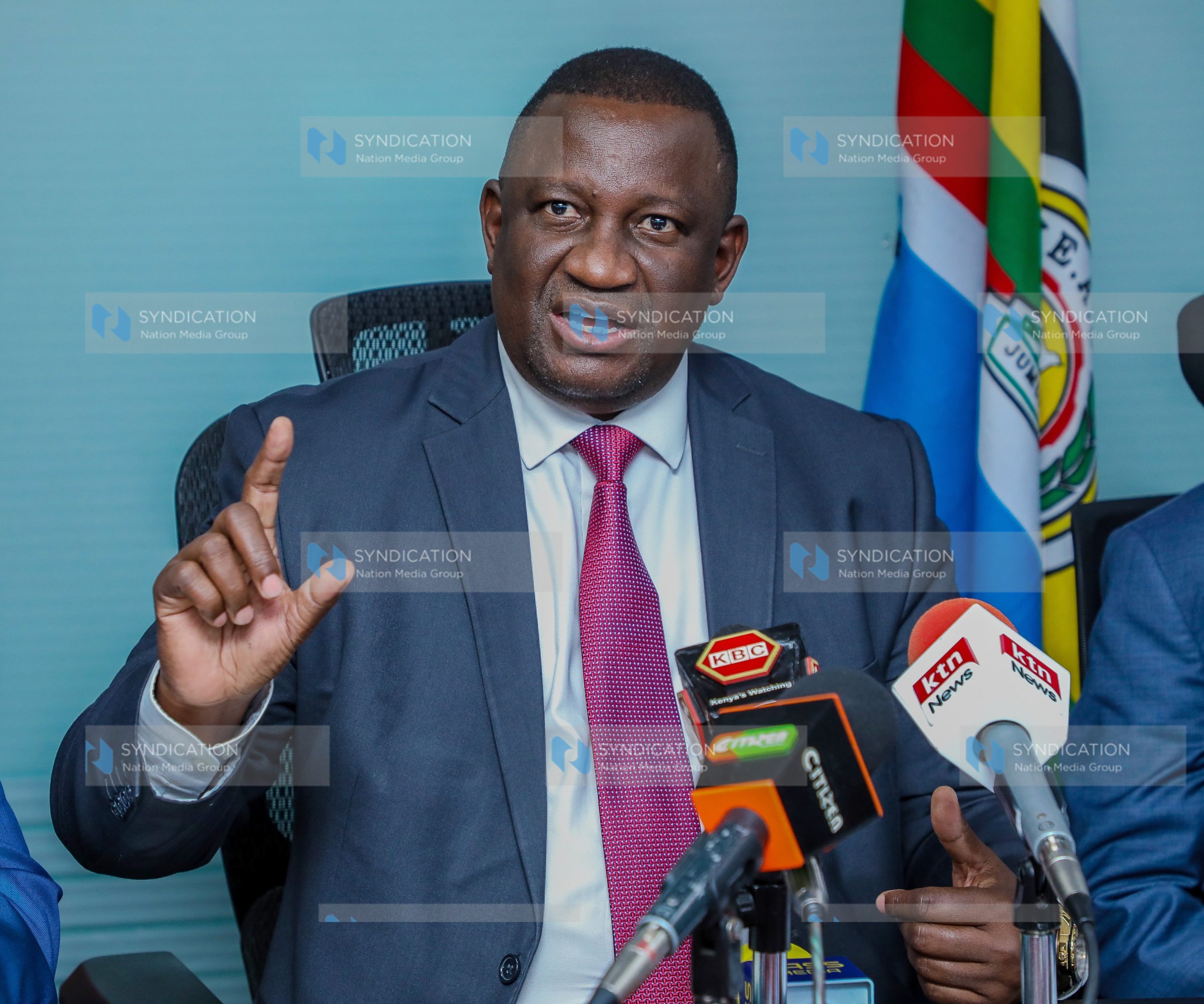 Investments, Trade and Industry Cabinet Secretary Salim Mvurya