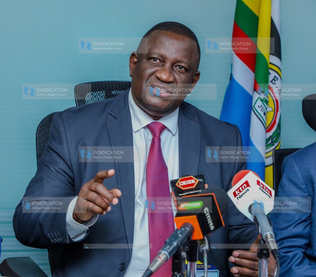 Investments, Trade and Industry Cabinet Secretary Salim Mvurya