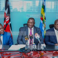 Investments, Trade and Industry Cabinet Secretary Salim Mvurya