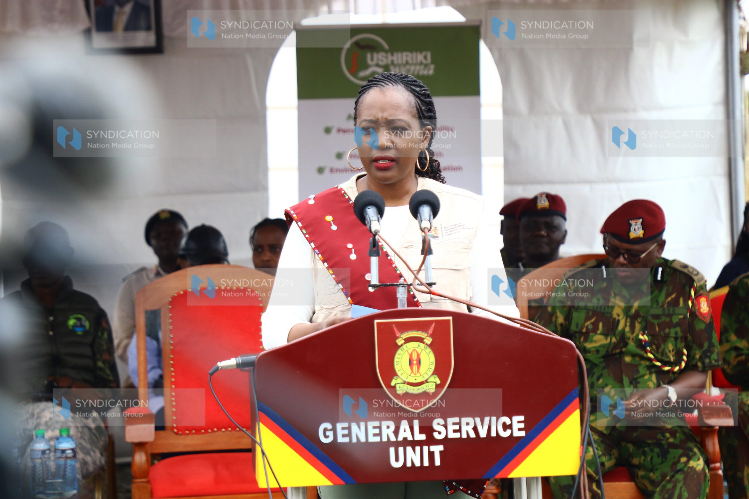 Environment, Climate Change and Forestry Cabinet Secretary Soipan Tuya