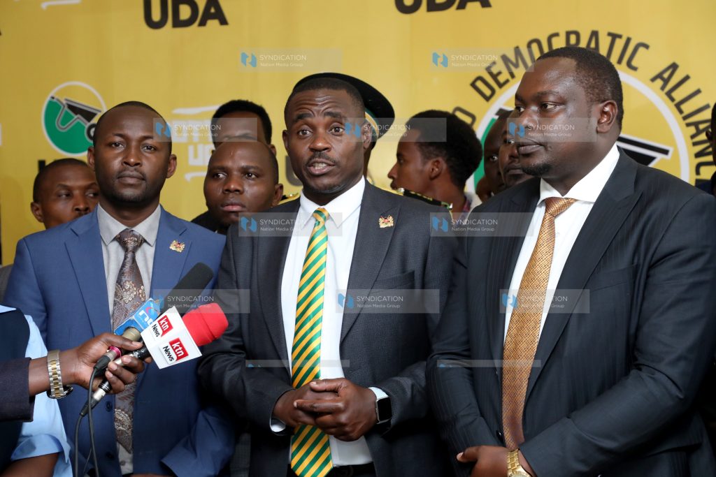 United Democratic Alliance (UDA) Secretary-General Cleophas Malala