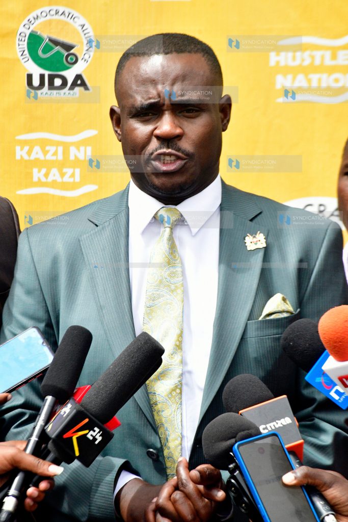 United Democratic Alliance (UDA) Secretary-General Cleophas Malala