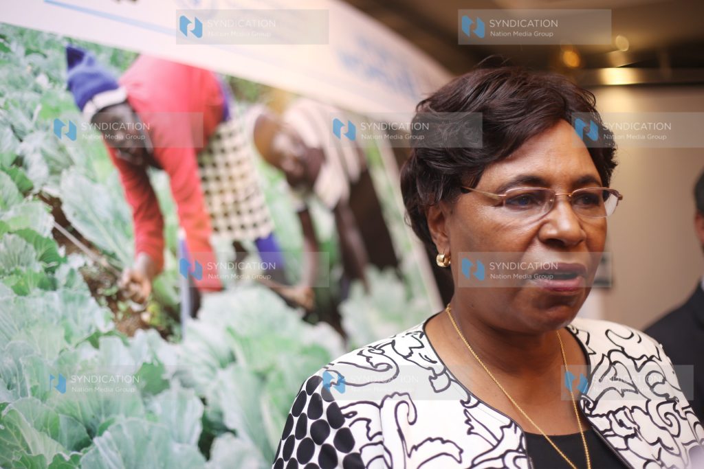 Cabinet Secretary Ministry of Public Service and Gender Prof. Margaret Kobia