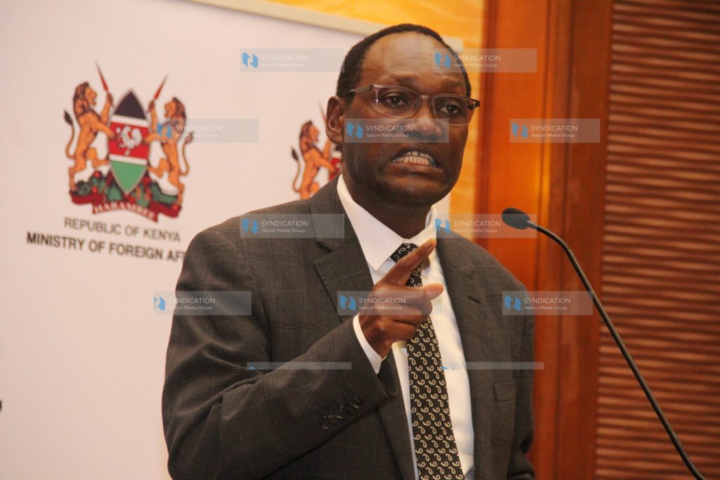 Principal Secretary Ministry of Environment & Forestry Dr. Chris Kiptoo