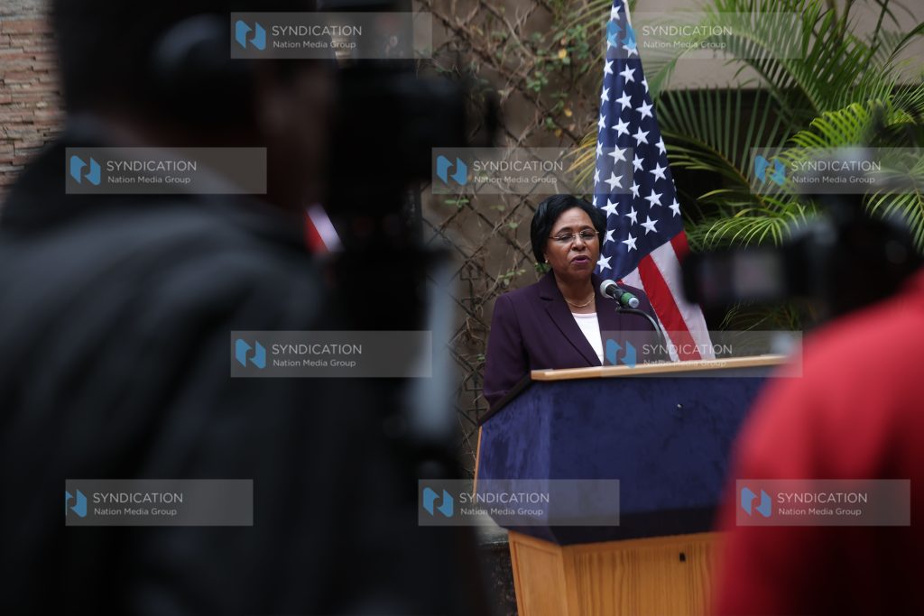 Kenya’s Cabinet Secretary for Ministry of Public Service and Gender Margaret Kobia