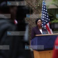 Kenya’s Cabinet Secretary for Ministry of Public Service and Gender Margaret Kobia