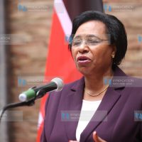 Kenya’s Cabinet Secretary for Ministry of Public Service and Gender Margaret Kobia