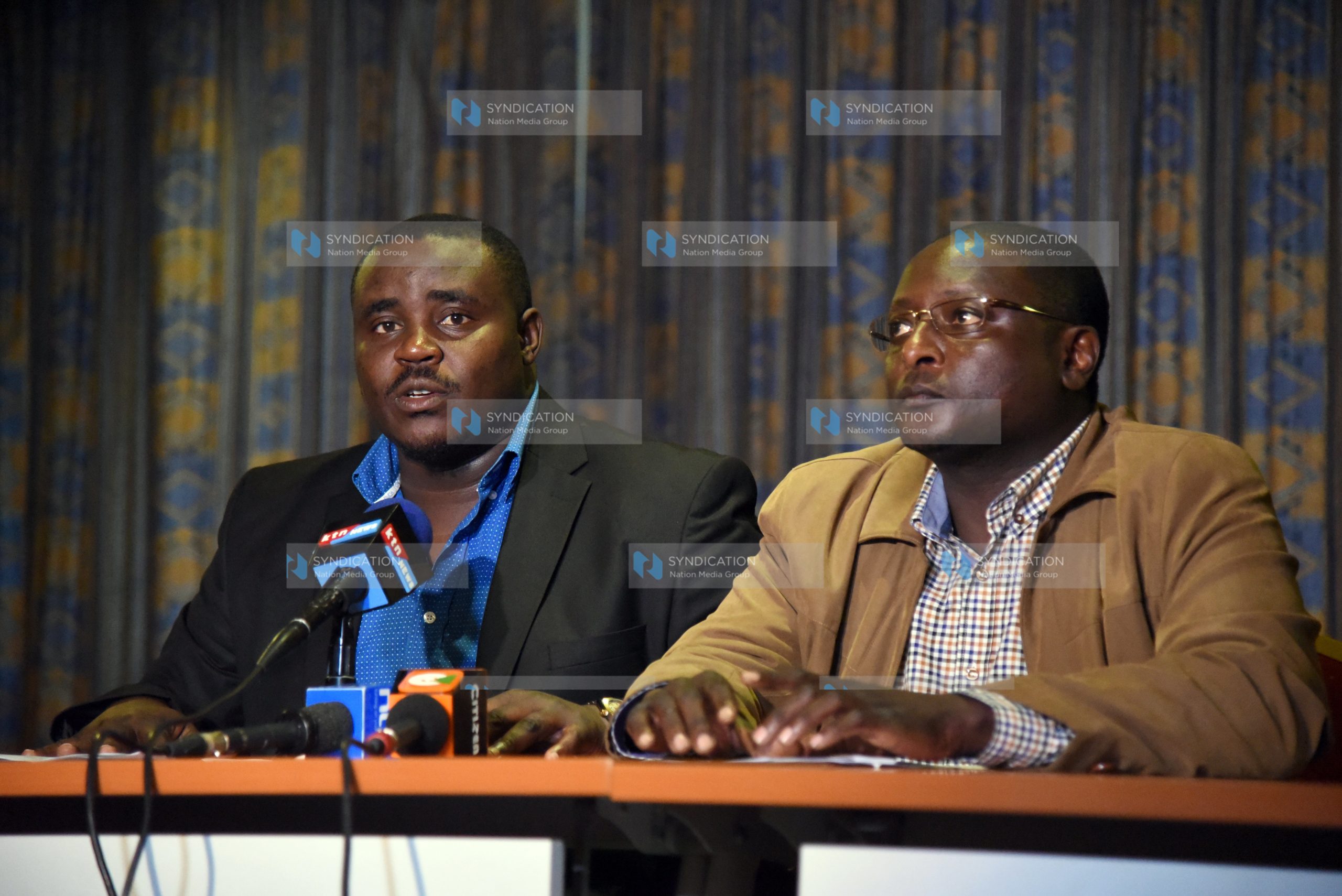 George Khaniri and Cleophas Malala