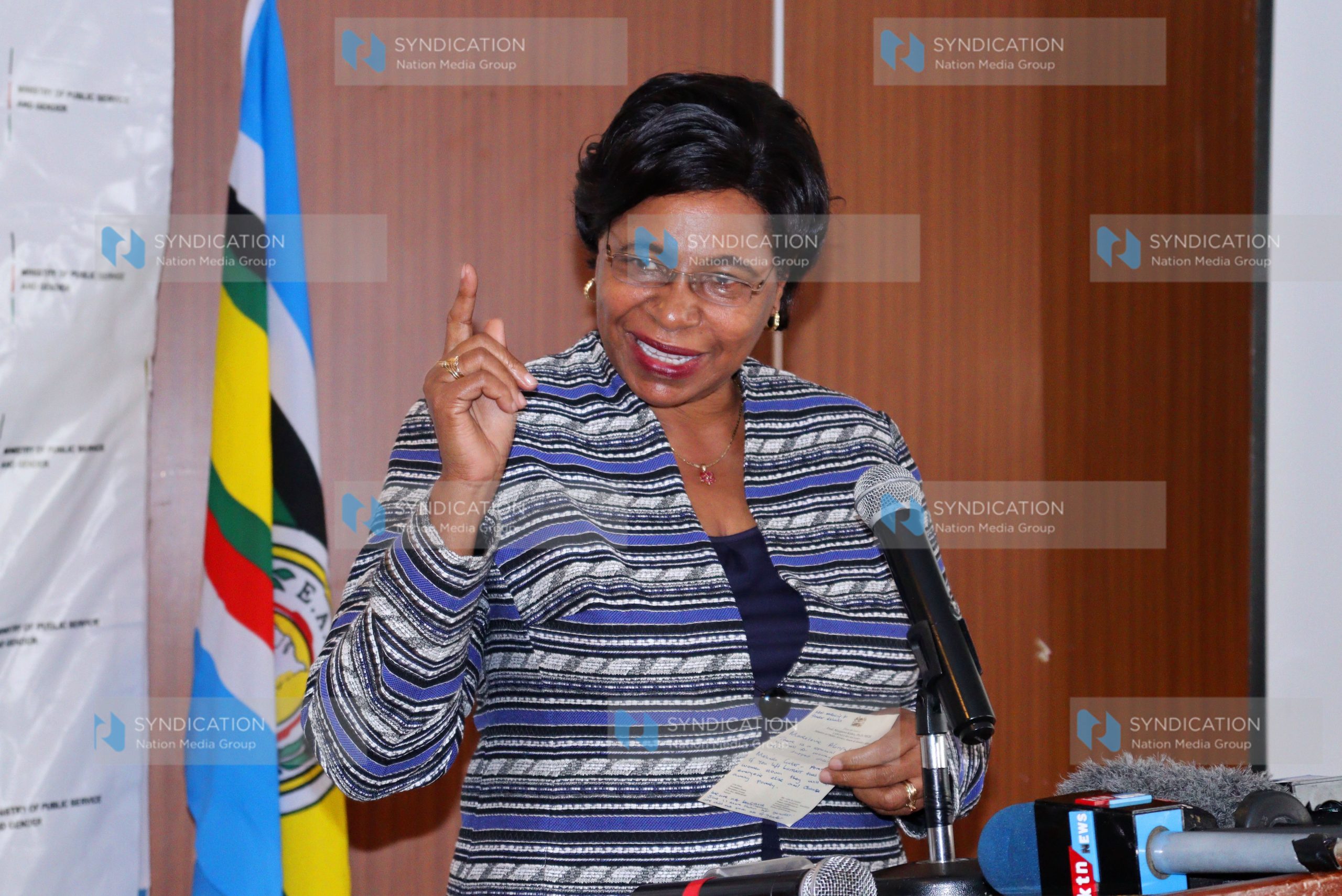 Ministry of Public Service and Gender Cabinet Secretary Professor Margaret Kobia