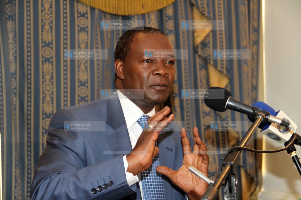 Central Bank Governor Prof. Njuguna Ndung'u