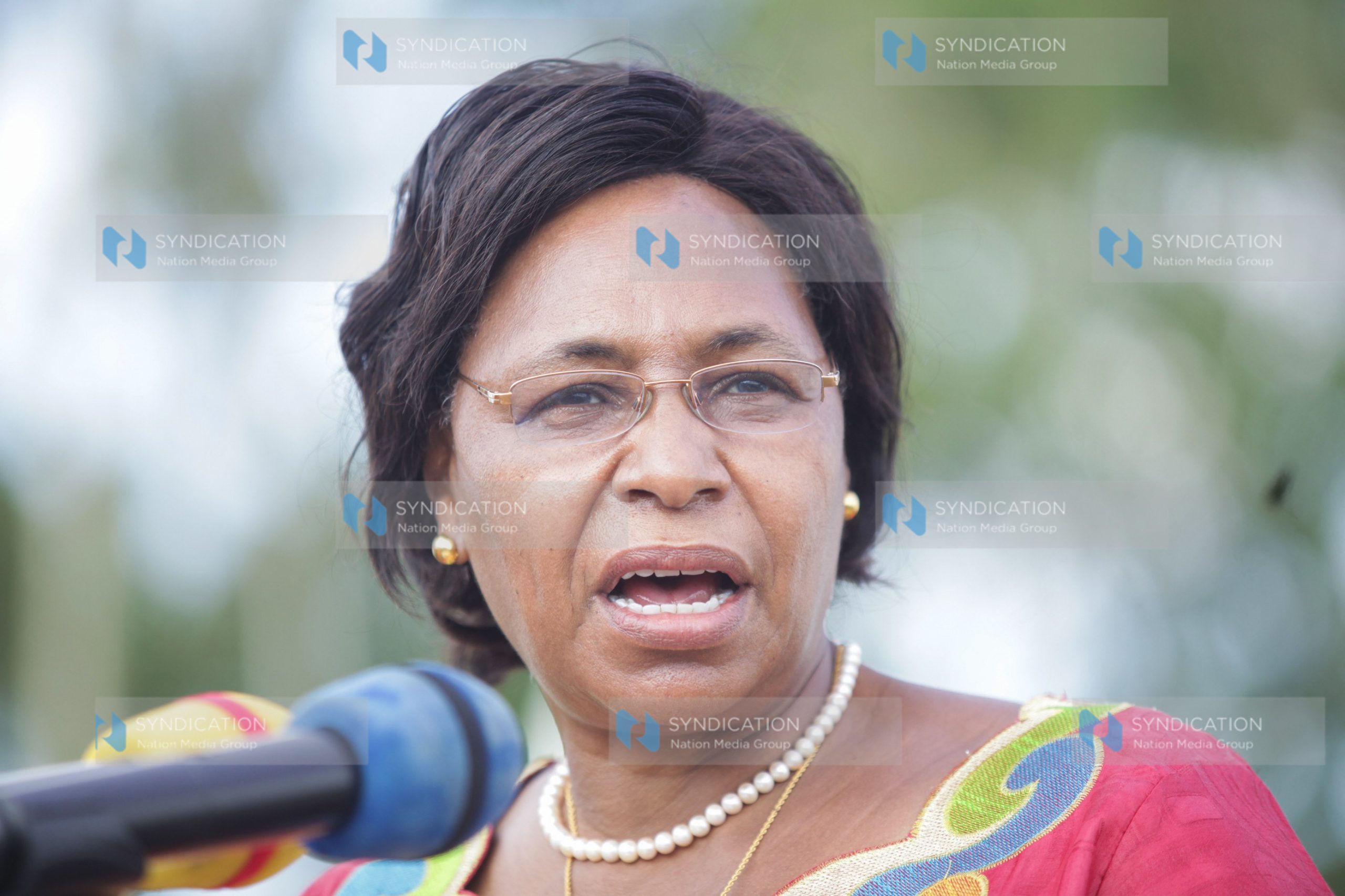 Prof Margaret Kobia, the Cabinet Secretary, Ministry of Public Service and Gender