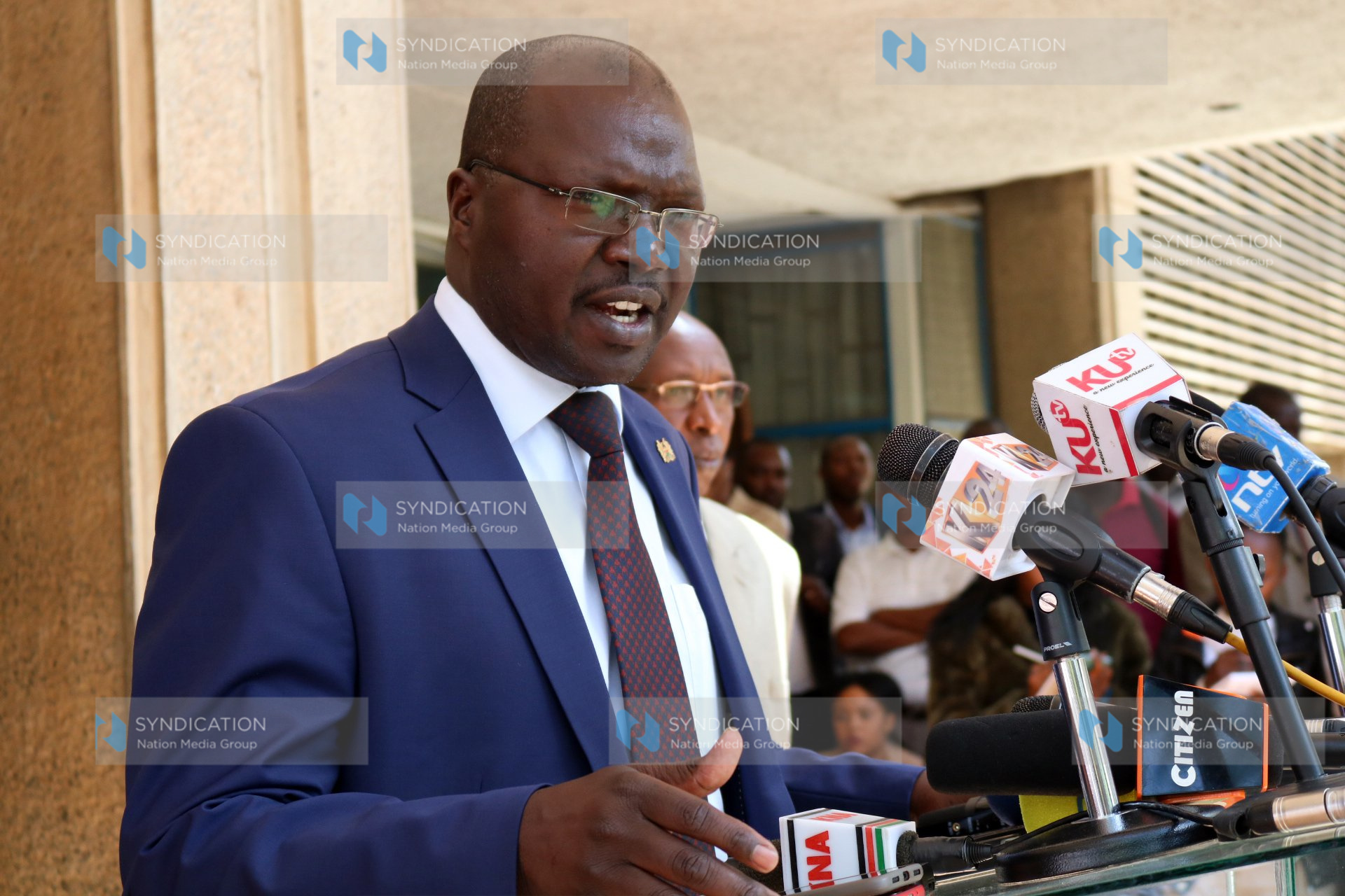 Water Cabinet Secretary Simon Chelugui