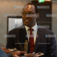 State Department of Trade Principal Secretary Chris Kiptoo