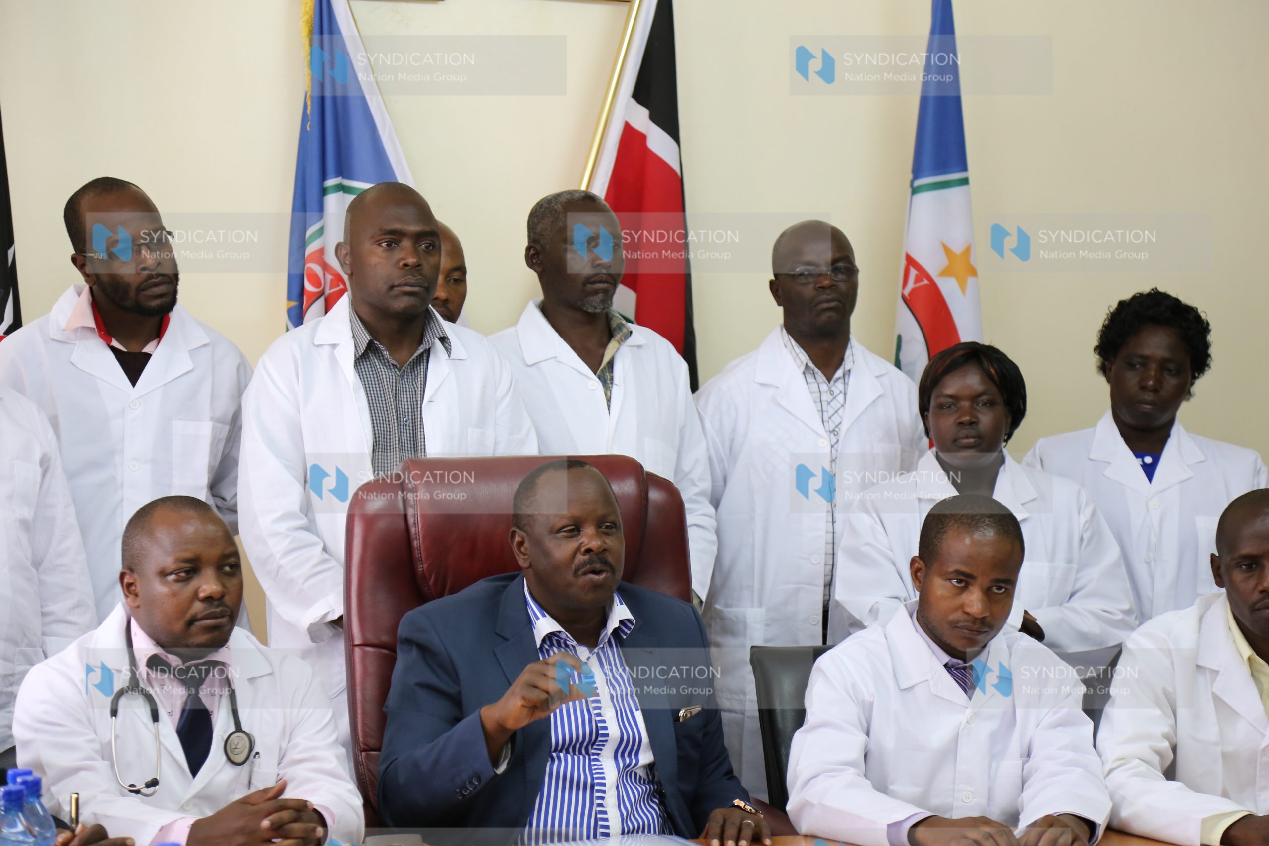 A consultative forum at the County Headquarters Boardroom