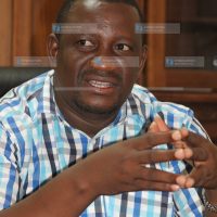 Kwale County governor Salim Mvurya during an interview with the Nation