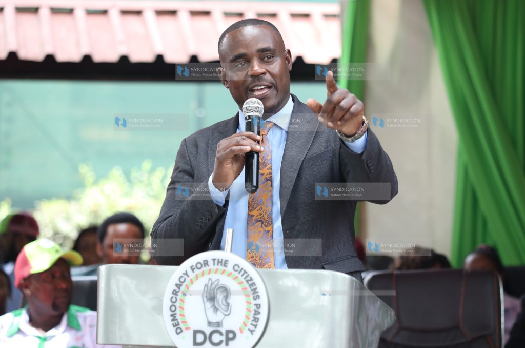 Official unveiling of the party’s elected members to the County Assembly