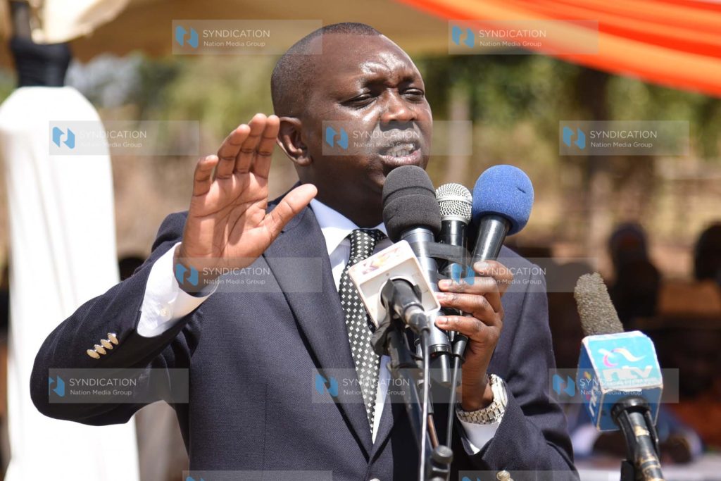 Burial of the late Richard Kiplel Kipkemboi