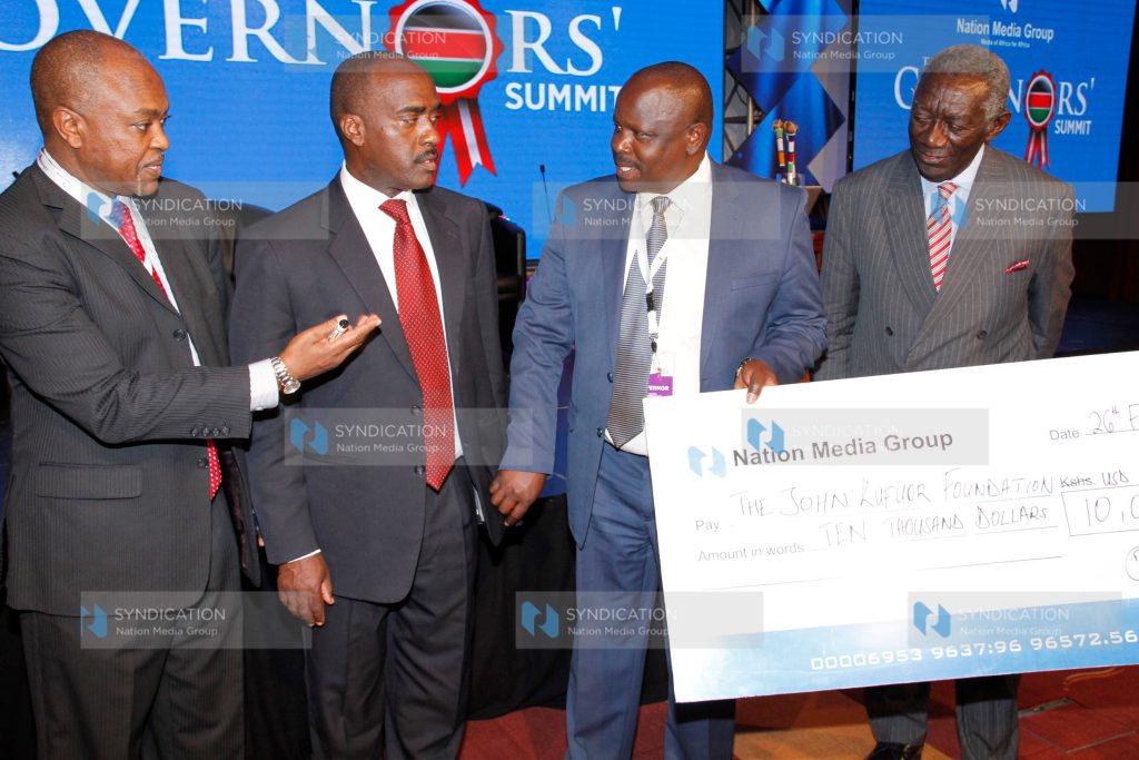John Kufuor Foundation at the Governors' Summit