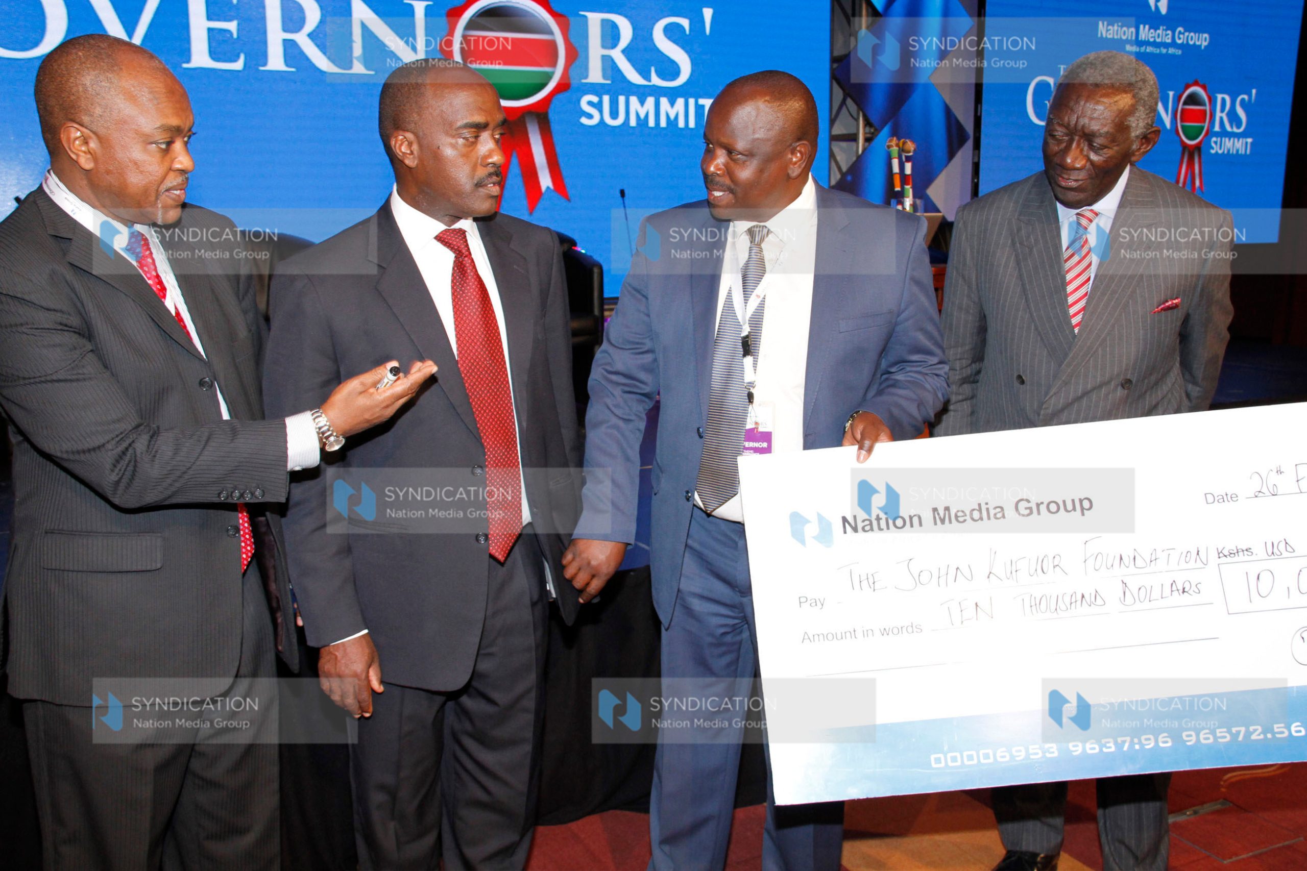 John Kufuor Foundation at the Governors’ Summit