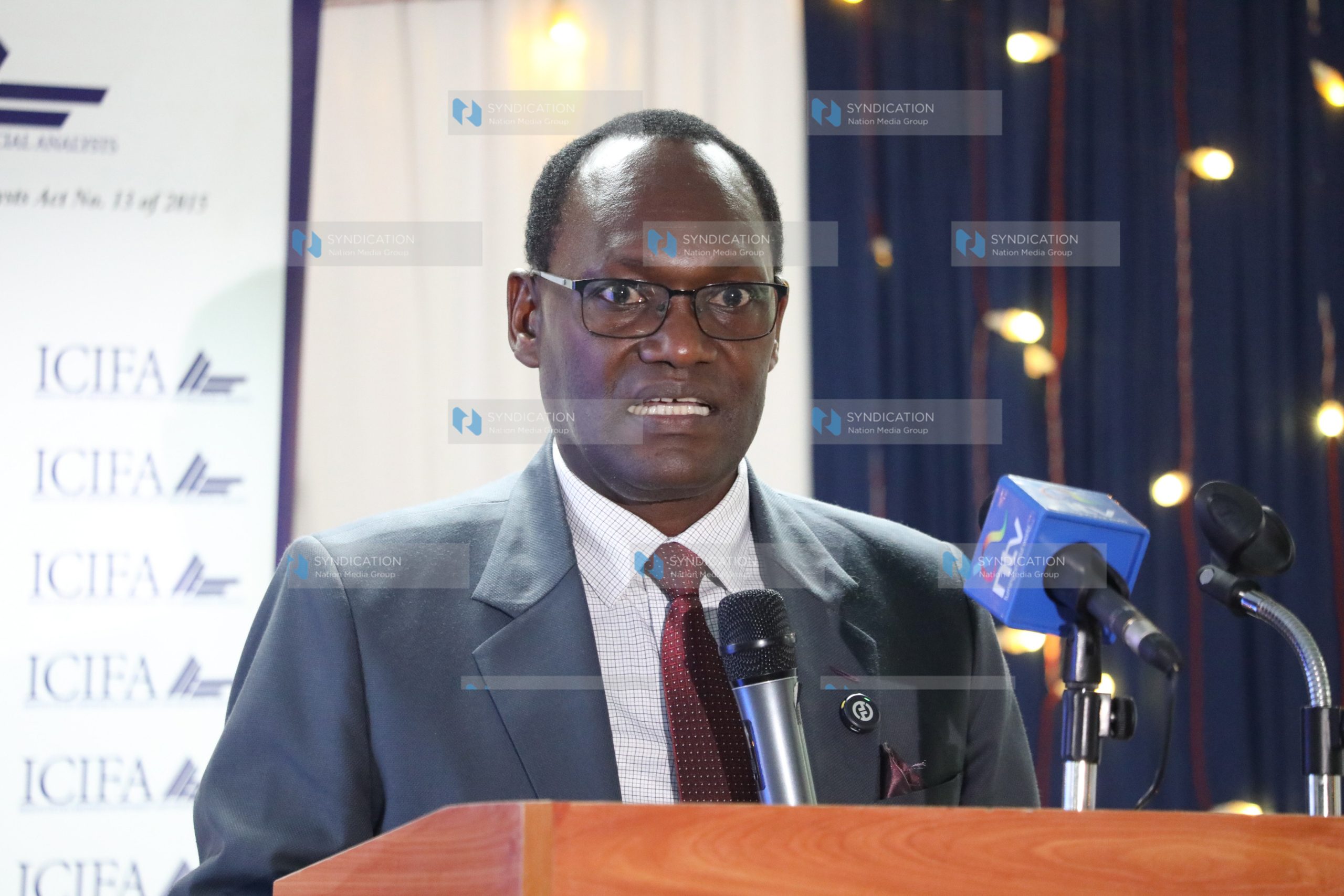 The National Treasury Principal Secretary, Dr. Chris Kiptoo