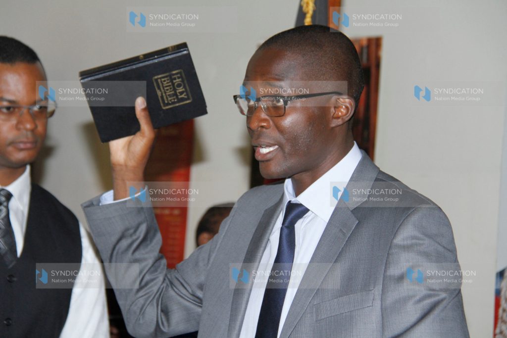 IEBC CEO Mr. Ezra Chiloba