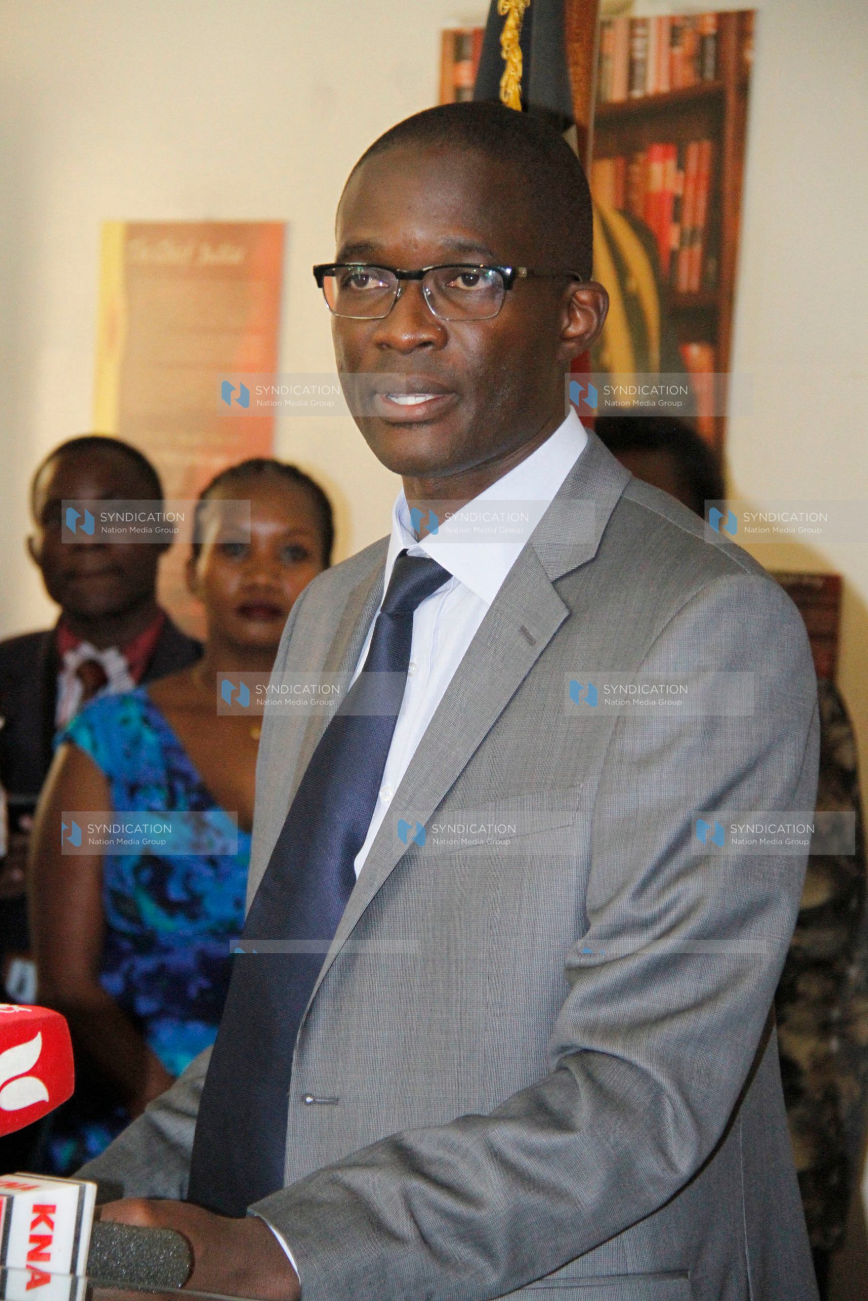 Newly appointed IEBC CEO Mr. Ezra Chiloba