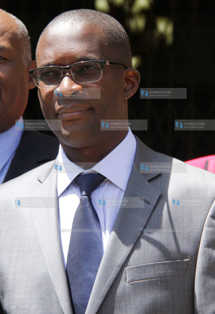 Newly appointed Electoral and boundaries Commission (IEBC) CEO Mr. Ezra Chiloba