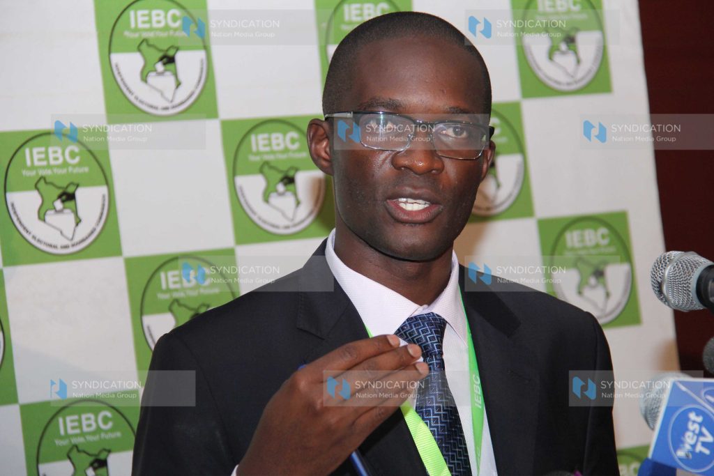 IEBC CEO Ezra Chiloba