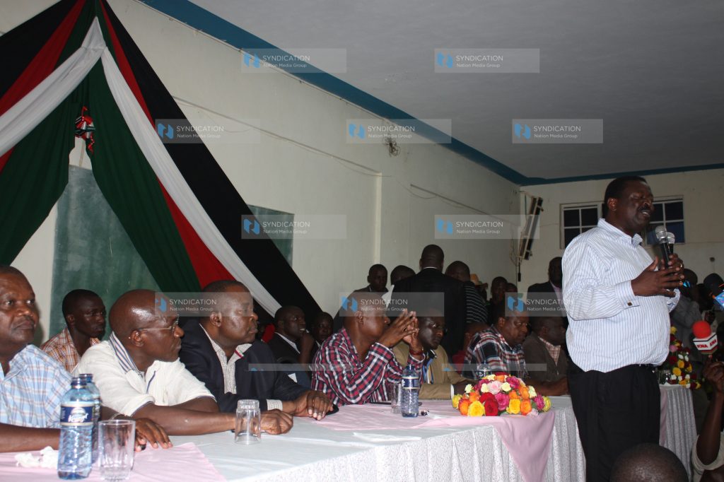 Deputy Prime Minister and Minister for Local Government Musalia Mudavadi