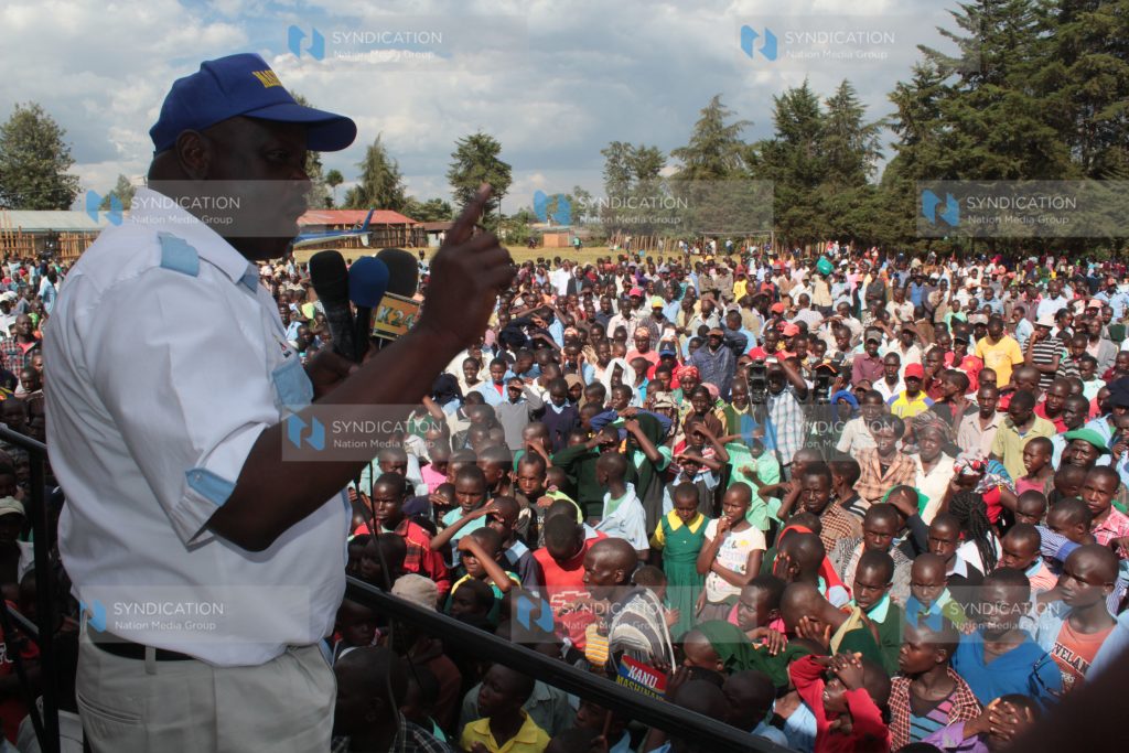 Bomet Governor Isaac Ruto campaigns for KANU candidate