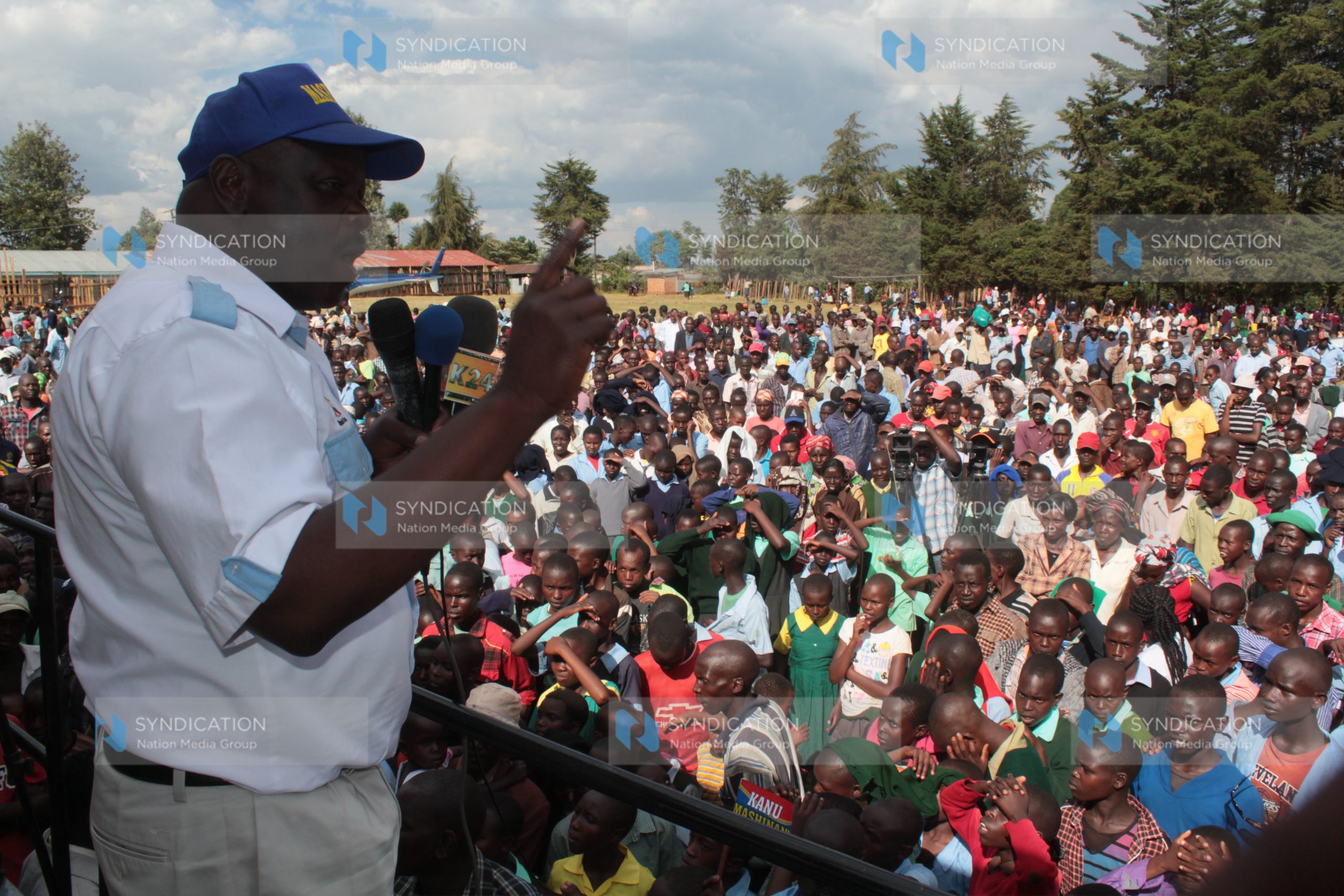 Bomet Governor Isaac Ruto campaigns for KANU candidate