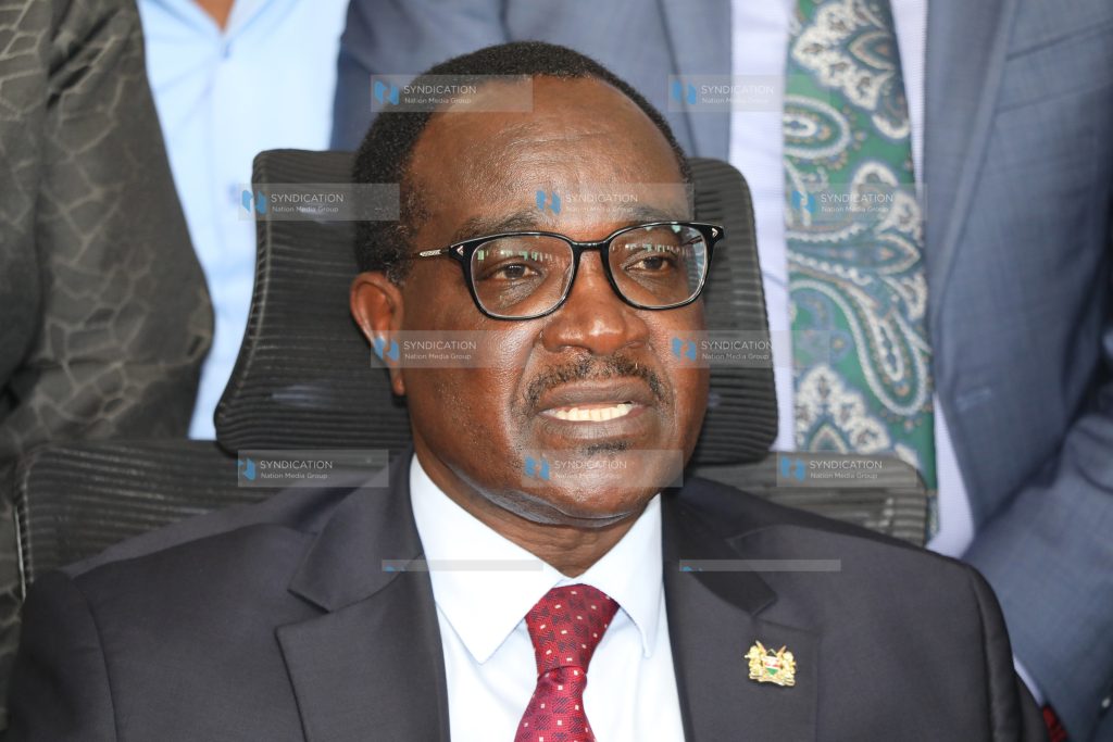 Education Cabinet Secretary Julius Migos Ogamba