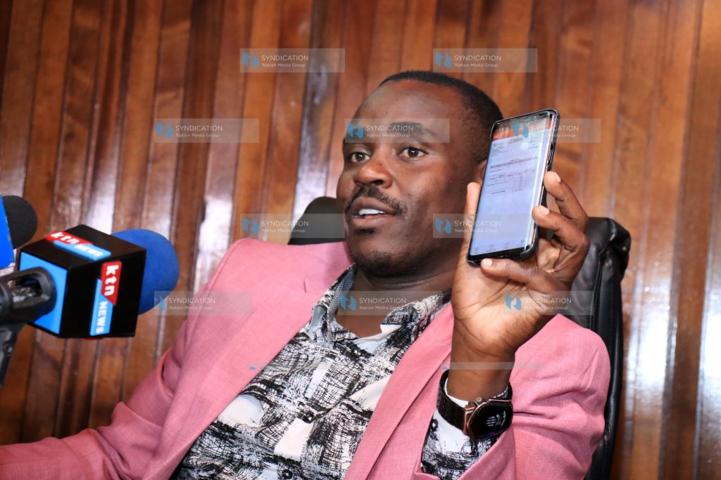 Kakamega Senator Cleophas Malala