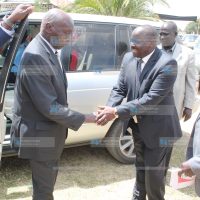 Bomet Governor Isaac Ruto receives former President Daniel Moi