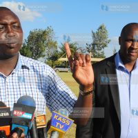 Nandi Hills MP Alfred Keter and Kapseret MP Oscar Sudi